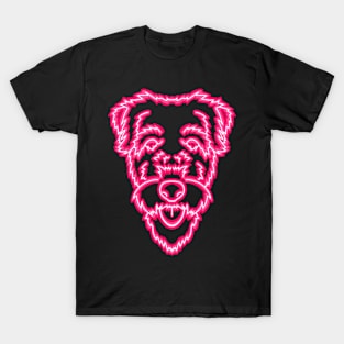 Neon Airedale Terrier T-Shirt